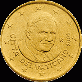 50 Cent UNC Vaticaan